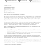 Firefighter Cover Letter Sample Resume Genius