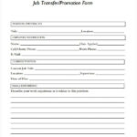 FREE 10 Sample Employee Promotion Forms In PDF MS Word Excel