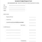 FREE 11 Sample Budget Request Forms In PDF Excel MS Word
