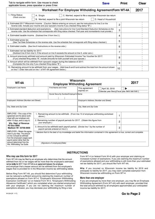 Top 6 Form Wt 4 Employee S Wisconsin Withholding Exemption Top 6 Form Wt 4 Employee s Wisconsin Withholding Exemption
