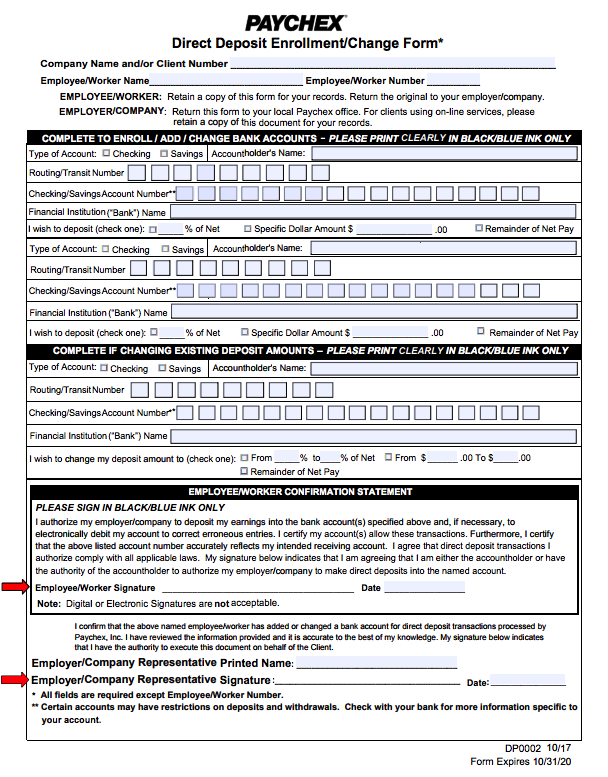 Paychex Employee New Hire Form 2023