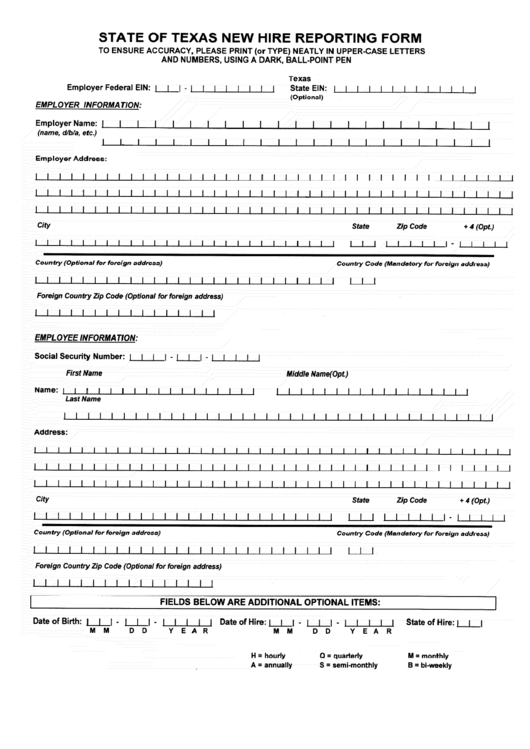State Of Michigan New Hire Reporting Form 2022